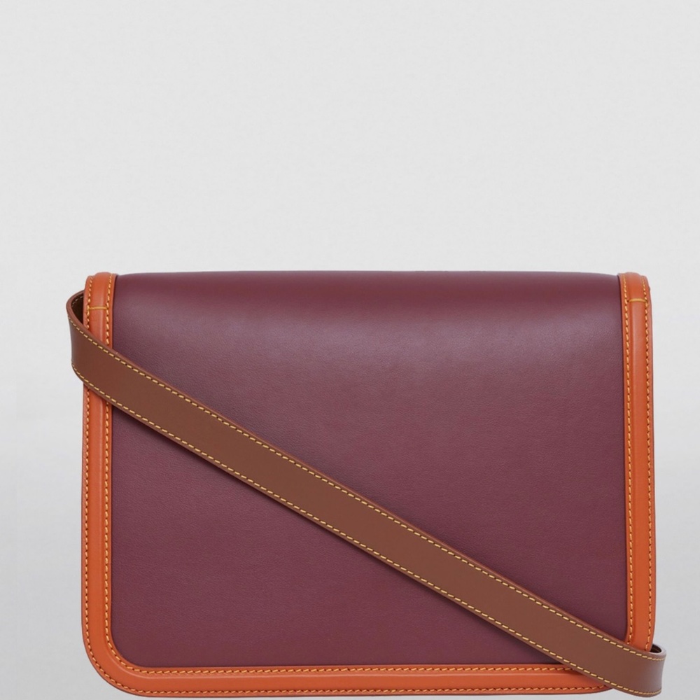 Brand New Medium calf Leather TB Bag - Crossbody cum Shoulder - Picture 4 of 8
